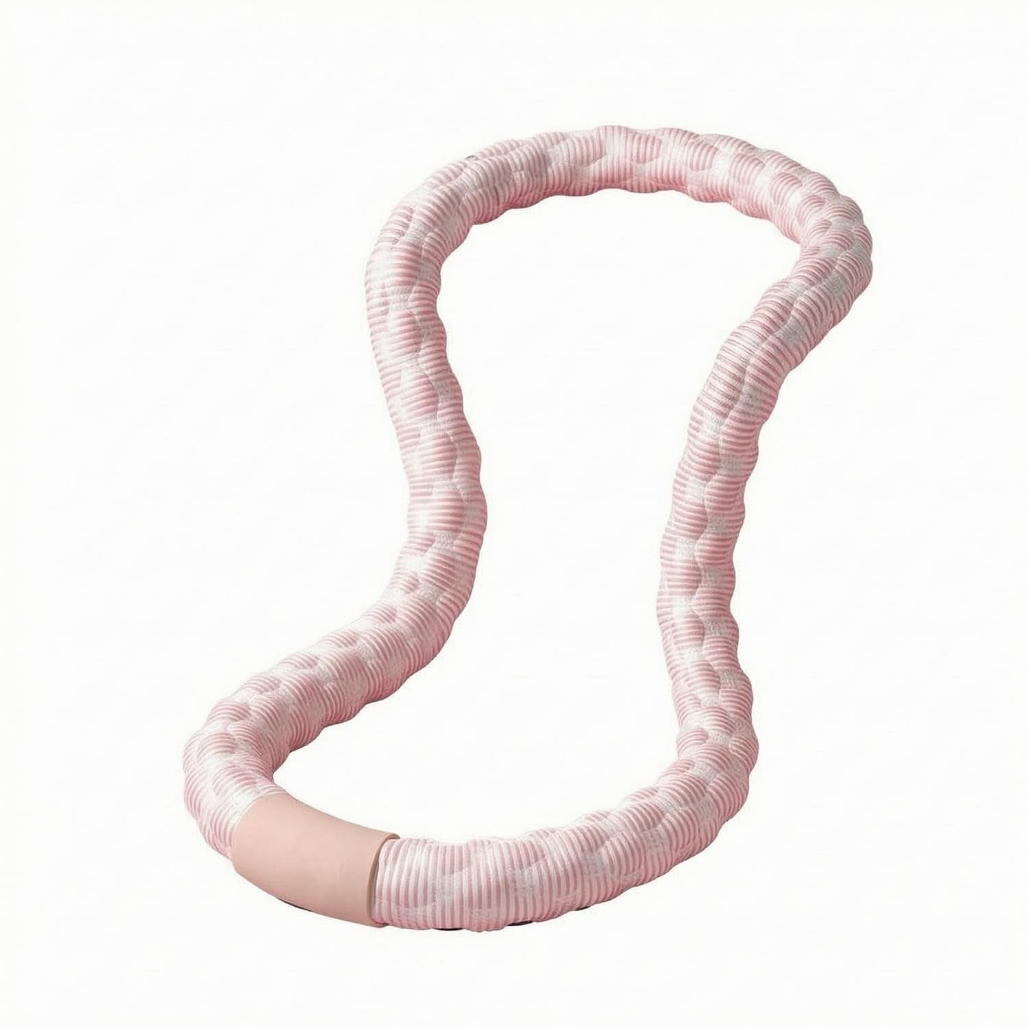 Ice-Silk Feel Weighted Fitness Hoop Quiet Soft Weighted Hoop Polished Finish Workout Equipment Flexible for Waist Exercise, Pink, 3 Jin | Sporting Goods | Fitness Running & Yoga-image-31