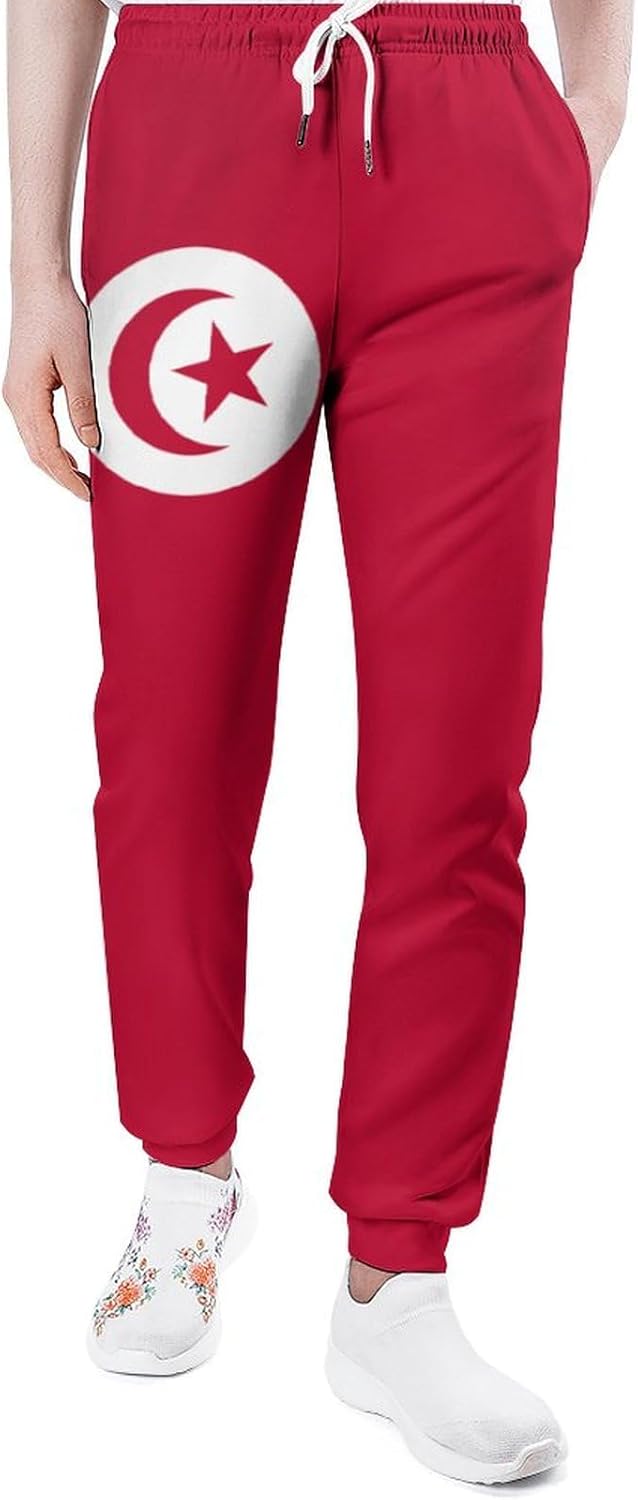 Trinidad and Tobago Flag Mens Sweatpants Lounge Pants Jogger Pants