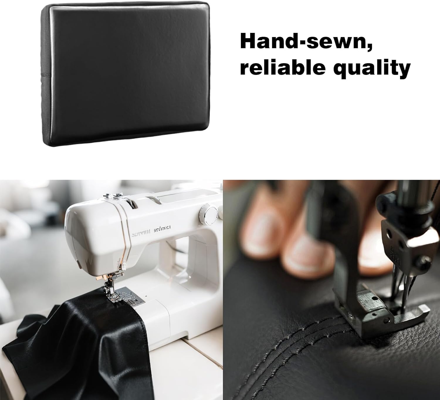 PU Leather​ Neoprene Screen Protectors for 2021-2026 GMC Yukon & Chevy Tahoe/Suburban | Rear Seat Entertainment Screen Protective Cover,Elastic Strap Design, Easy Installation(2 Pack)