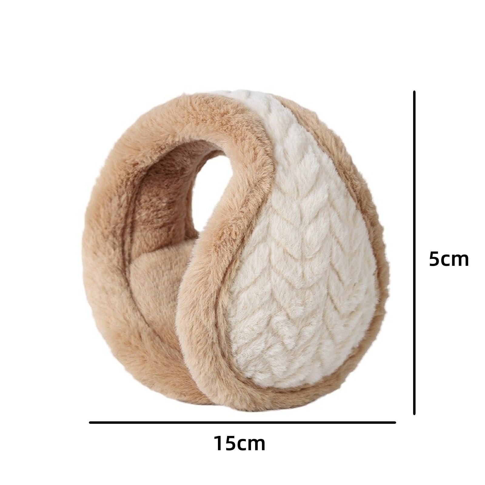 Cache Oreille Protège-Oreilles Cache-oreilles En Fausse Fourrure Douce Et Mignonne, Protection Contre Le Froid, Adaptés À La Course Classique Chaud