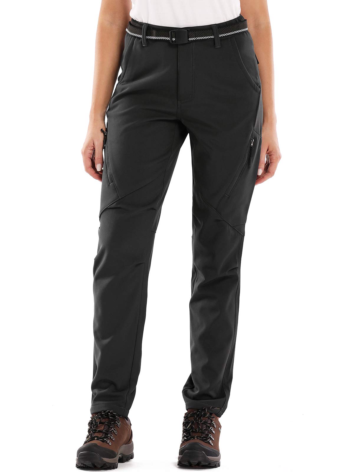 Ladies Women Waterproof Thermal Trousers Ski Snow Fleece Lined