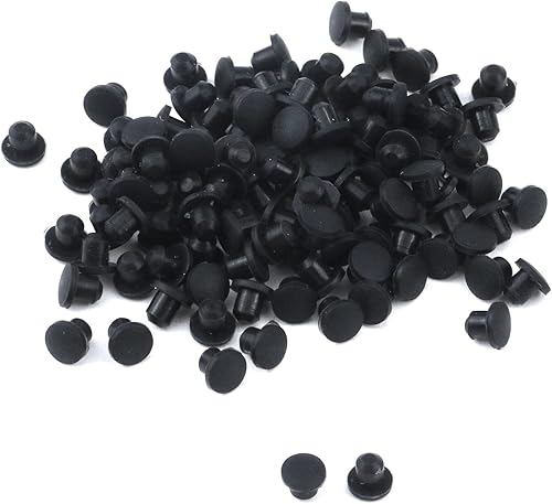 Tighall 100 tapones de plástico de 0118 pulgadas 0118in tapones de botón redondos tapas de botón tapa de tornillo cubierta de perforación para silla disponible en Yaxa Colombia