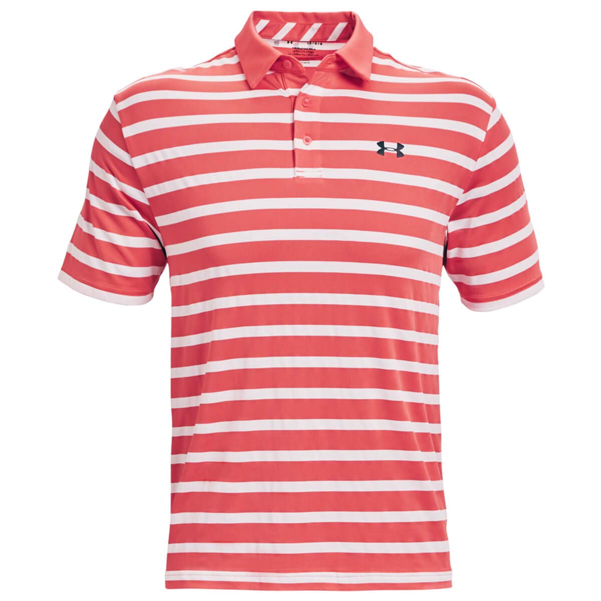 Under Armour Men's Venom Red (690)/Black Playoff 2.0 Golf Polo, Medium