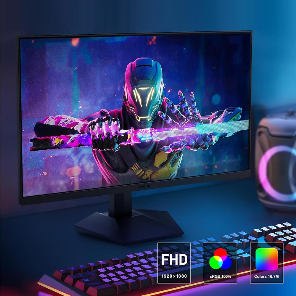 Amazon.co.jp: KOORUI 27インチ フルHD ゲームディスプレイ 240Hz 1ms 
