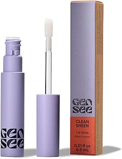 Gen See Brillo de labios Clean Sheen - Transp...