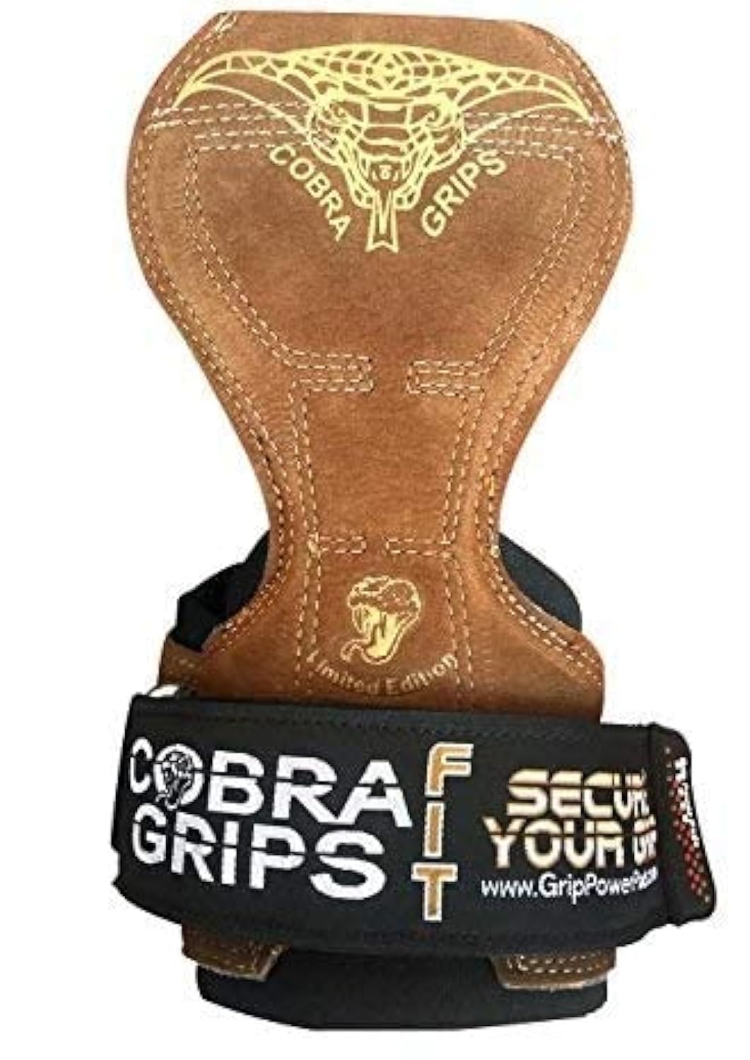 Cobra Grips PRO Weight Lifting Gloves Heavy Duty Straps Alternative with Power Lifting Hooks Padded Wrist Support for Deadlifts & Bodybuilding