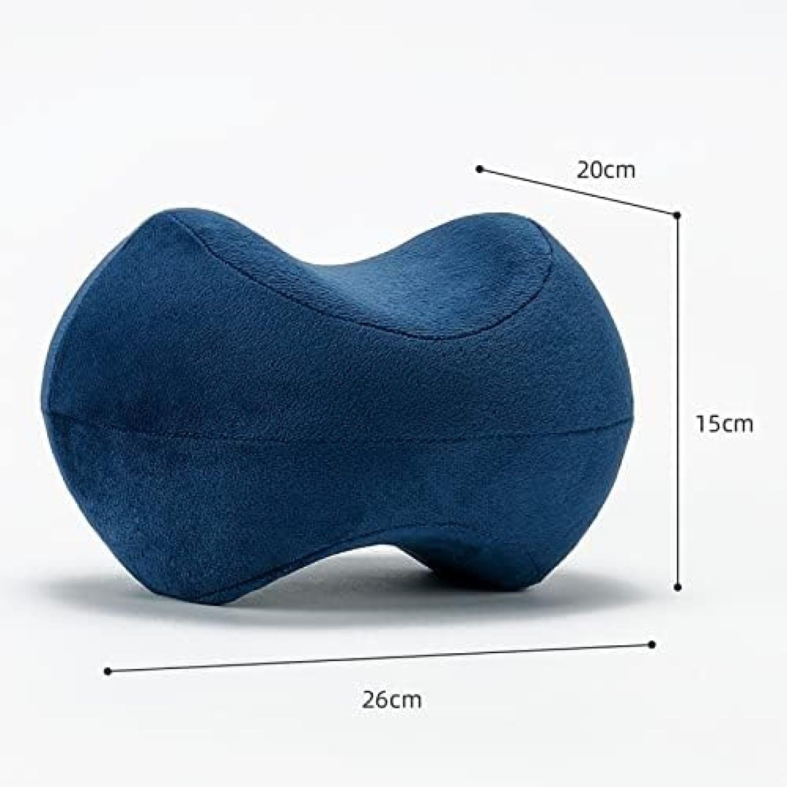 Almohada De Rodilla para Dormir De Lado,Almohada De Espuma Viscoelástica Debajo De La Rodilla, Almohada Ortopédica De Enfriamiento Entre Las Rodillas, Almohada De Pierna para Dormir Dolor De