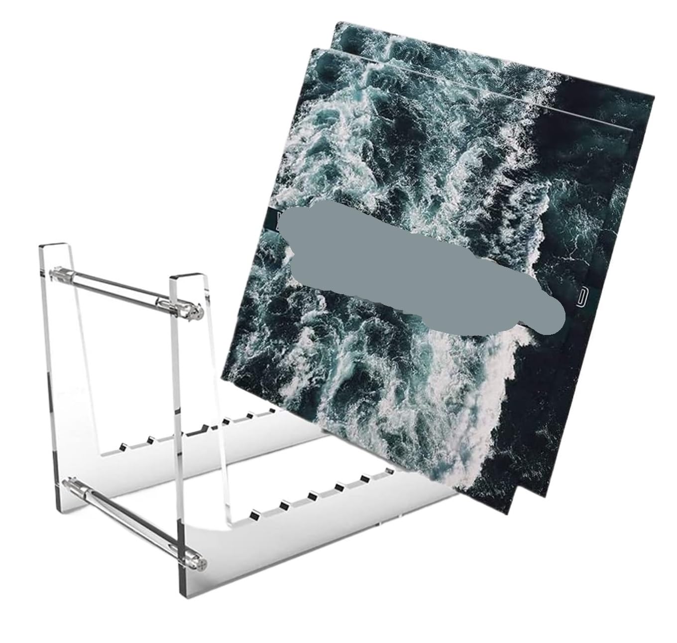 CVdrtyED Sturdy Vinyl Record Storage Vinyl Record Storage Album Organizer Rack For Records Magazine Book Files Albums Magazine Stand