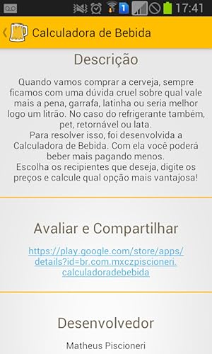 Calculadora de Bebida
