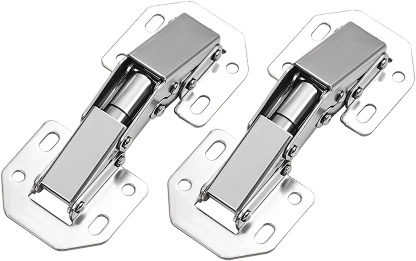 BNF®2 Pieces Cabinet Hinges Kitchen Simple Assembly Accessory Cabinet Door Hinge 4 Inch|Home & Garden|Home Improvement|Building & Hardware|Cabinets & Cabinet Hardware|Cabinet Hinges