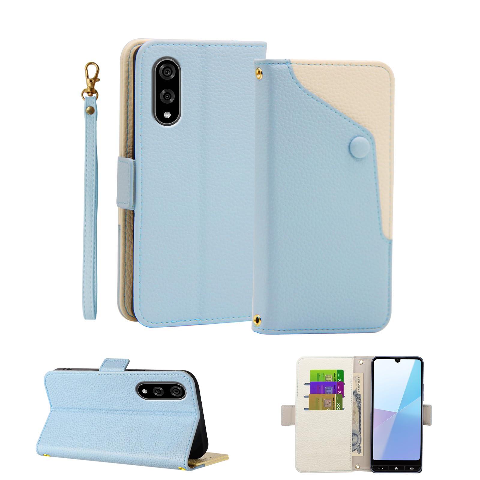 Amazon.co.jp: BASIO Active3 ケース 手帳型 京セラ ベイシオ