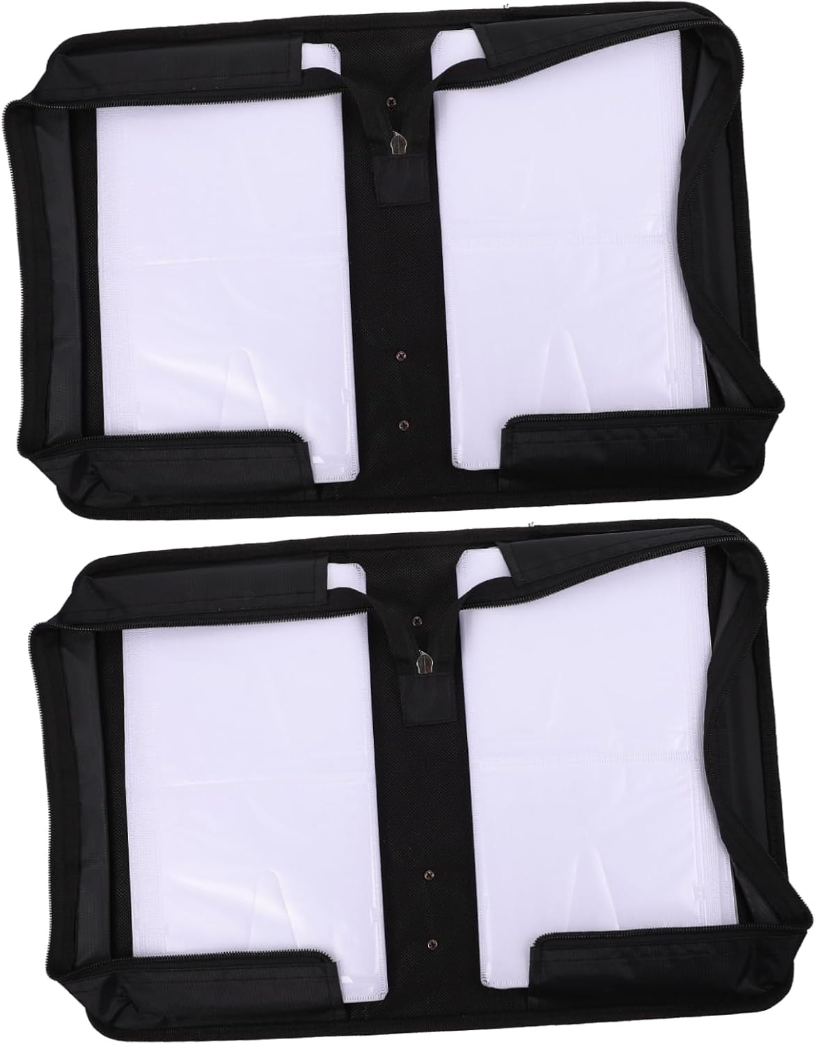 2pcs Case Holder Bag Cd Storage Case Zipper Cd Organizers for for Holder