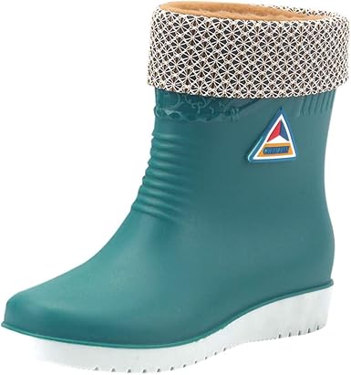 Botas Mujer Botas de Agua Invierno Zapatos Calientes Botas de Lluvia  Impermeable Antideslizantes Botines de Nieve Tubo Medio Moda Al Aire Libre  Casual Botas Medias Brillante Calzado de Trabajo : Amazon.es: Zapatos