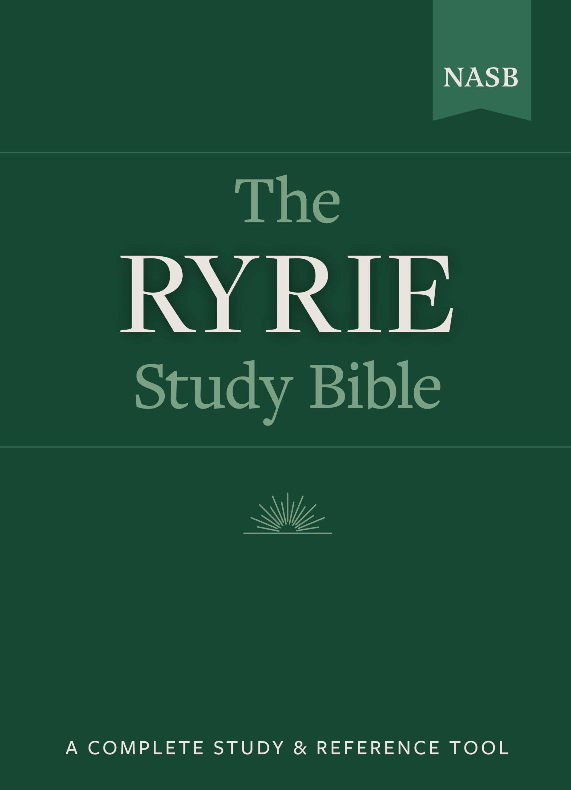 Ryrie NASB Study Bible Leather Burgundy Red Letter Index (Ryrie Study Bibles 2008): New American Standard Bible, Burgundy, Genuine Leather, Red Letter Edition (New American Standard 1995 Edition) Leather Bound – 1 April 2012