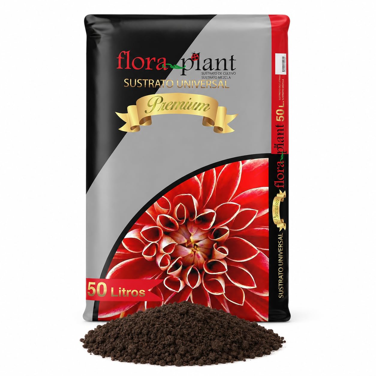 ARDINLIFE FLORAPL50 Sustrato Floraplant, Negro (2 Unidades)
