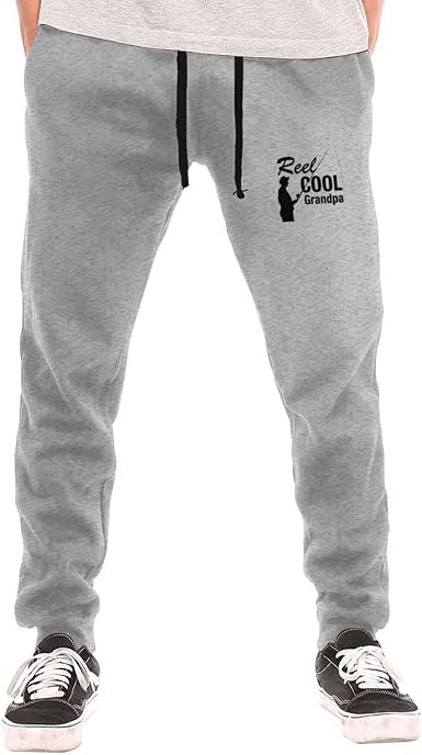 Amazon.com: FEHENYA Reel Cool Gramps - Pantalones deportivos para hombre  con bolsillos, ajuste holgado, color gris : Ropa, Zapatos y Joyería