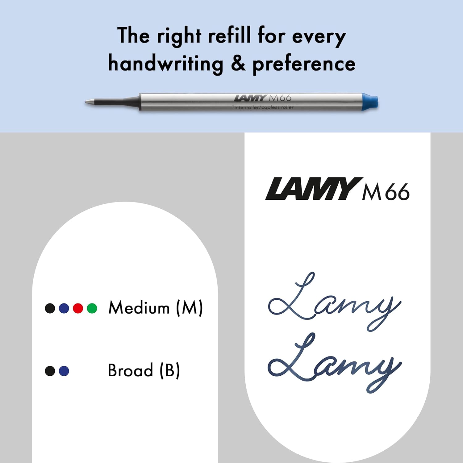 LAMY L331 Rollerball Pen, Water-Based, Swift, Black, Genuine Imported