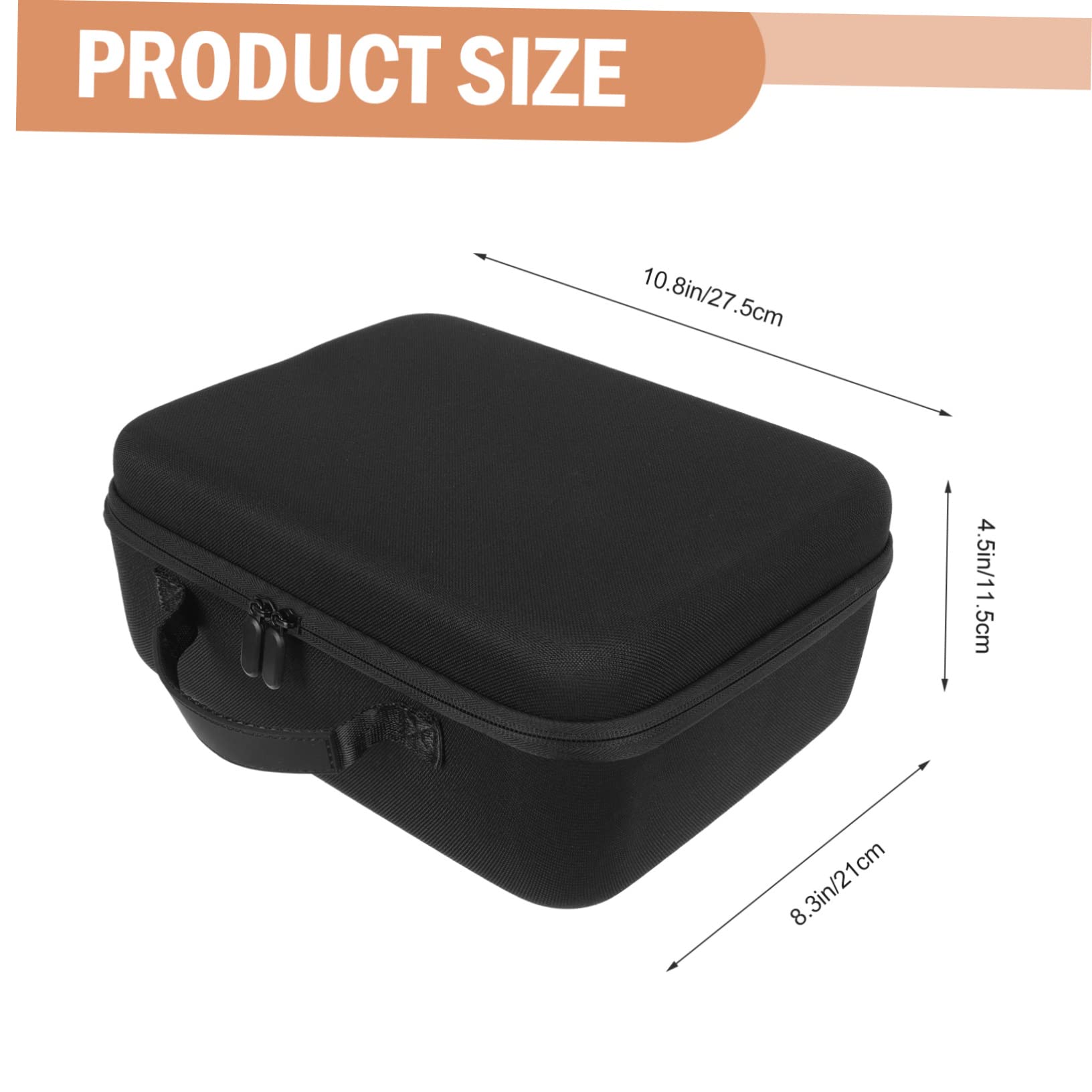 Baluue 2pezzi Asciugacapelli Portatile Design Organizer Per e Protezione Sufficiente Per Phon e Arricciacapelli Accessorio Per e Trasferte