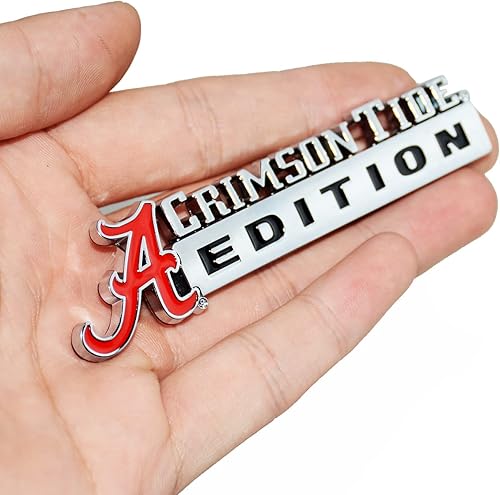 Miniatura 2 de 2 calcomanías de insignia 3D con adhesivo 3M de repuesto universal para ventana de automóvil, puerta y computadora (cromado, negro y rojo)