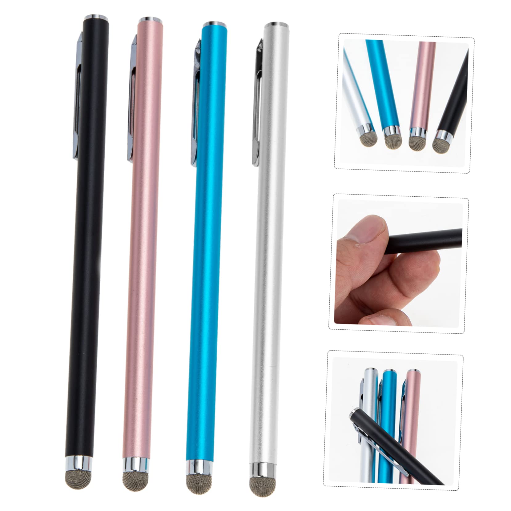 ABOOFAN 20pezzi Pennino Capacitivo Penna Touch Per Tablet e Smartphone Alta Sensibilità Design Ergonomico Perfetta Per Disegno e Noteggiatura Leggera e Facile Da Trasportare
