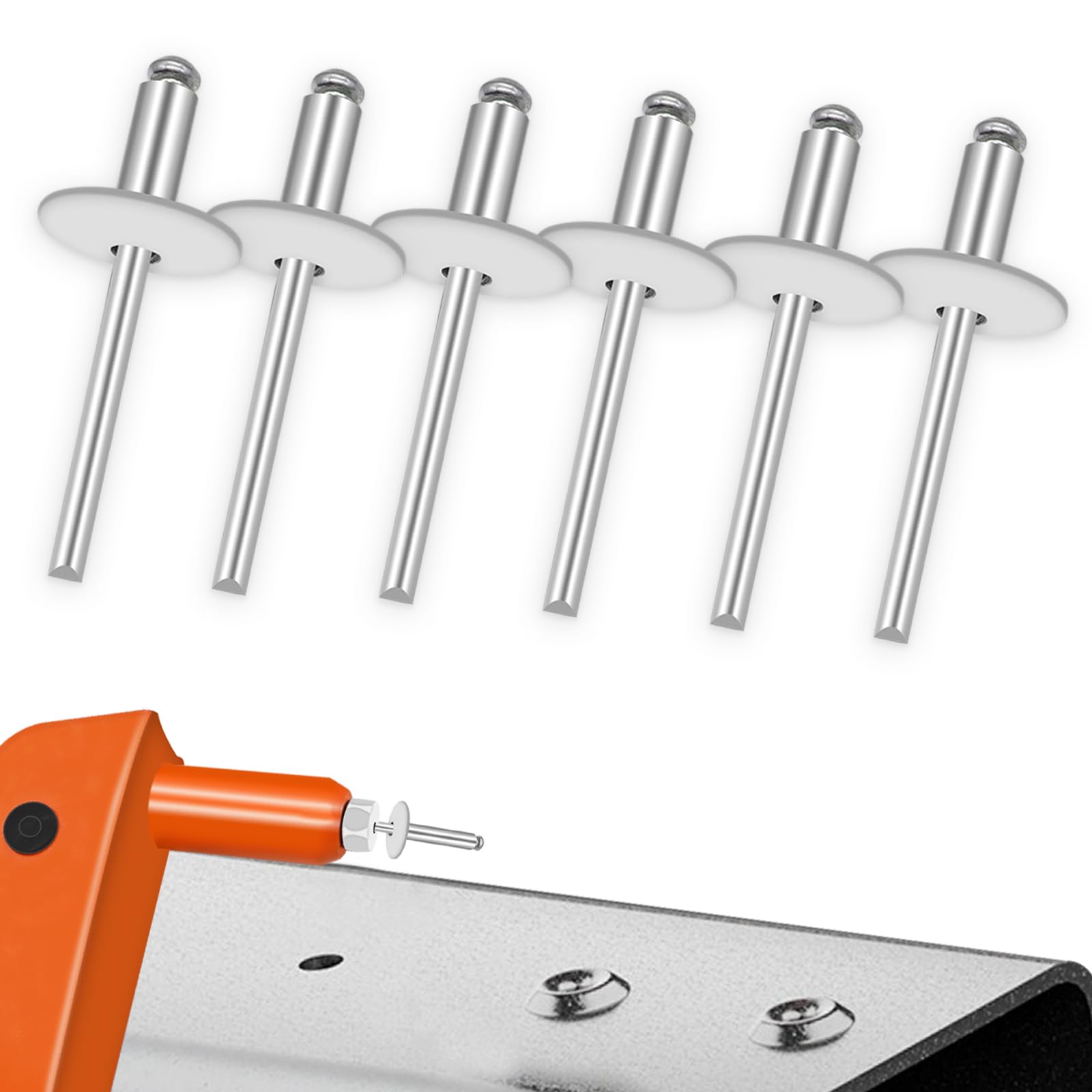 Stainless Steel Pop Rivets - 100 Pack -7