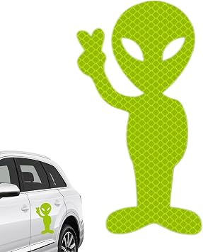 Car Reflective Decal Funny Stickers Window Decals Reflective Sticker Body
