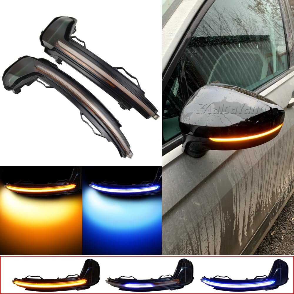 Malcayang Turn Signal Light Rearview Mirror