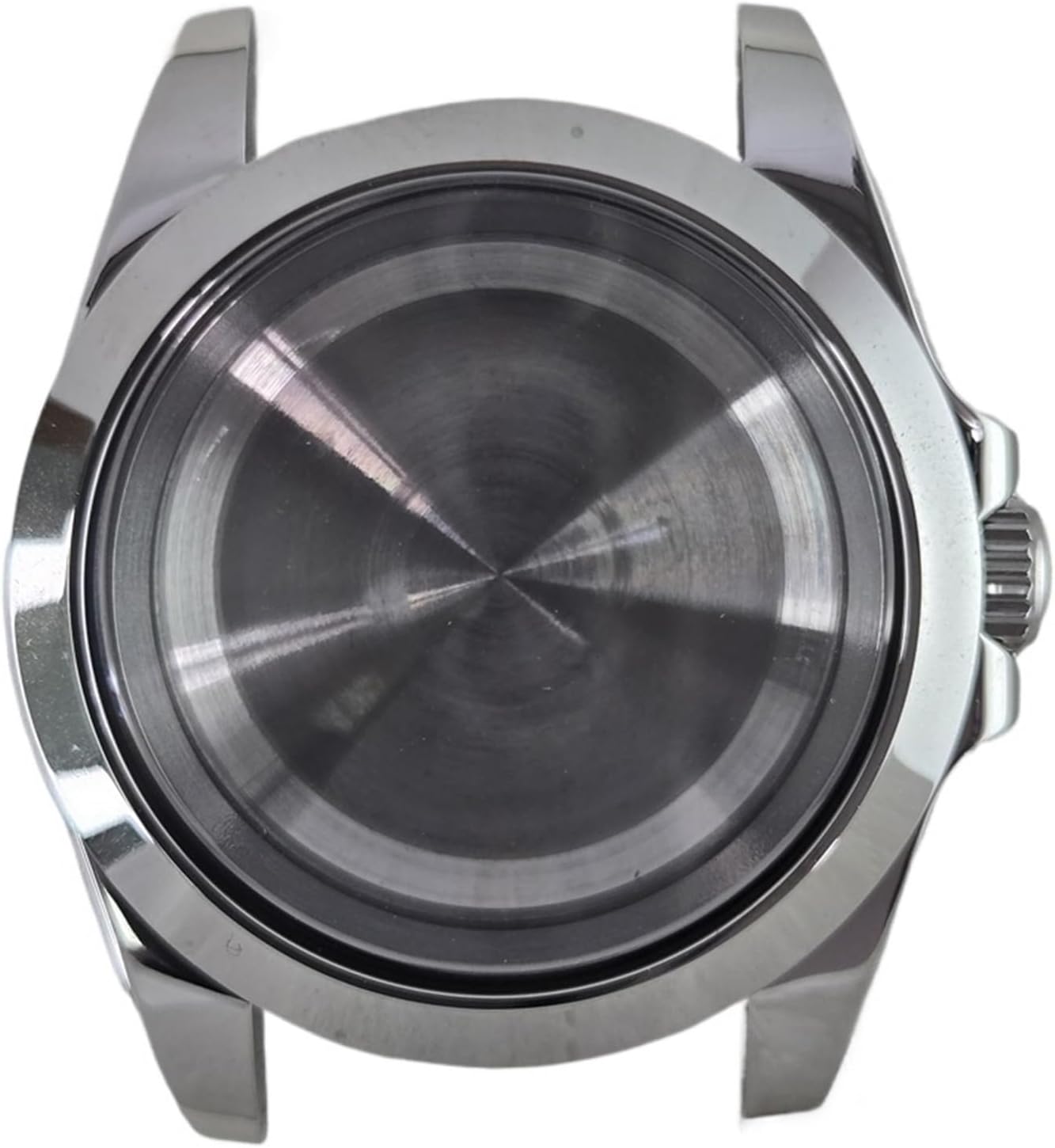 36mm/39mm Silver Watch Case with Sapphire Glass for NH35, NH36, NH34, ETA2824, PT5000 Movements