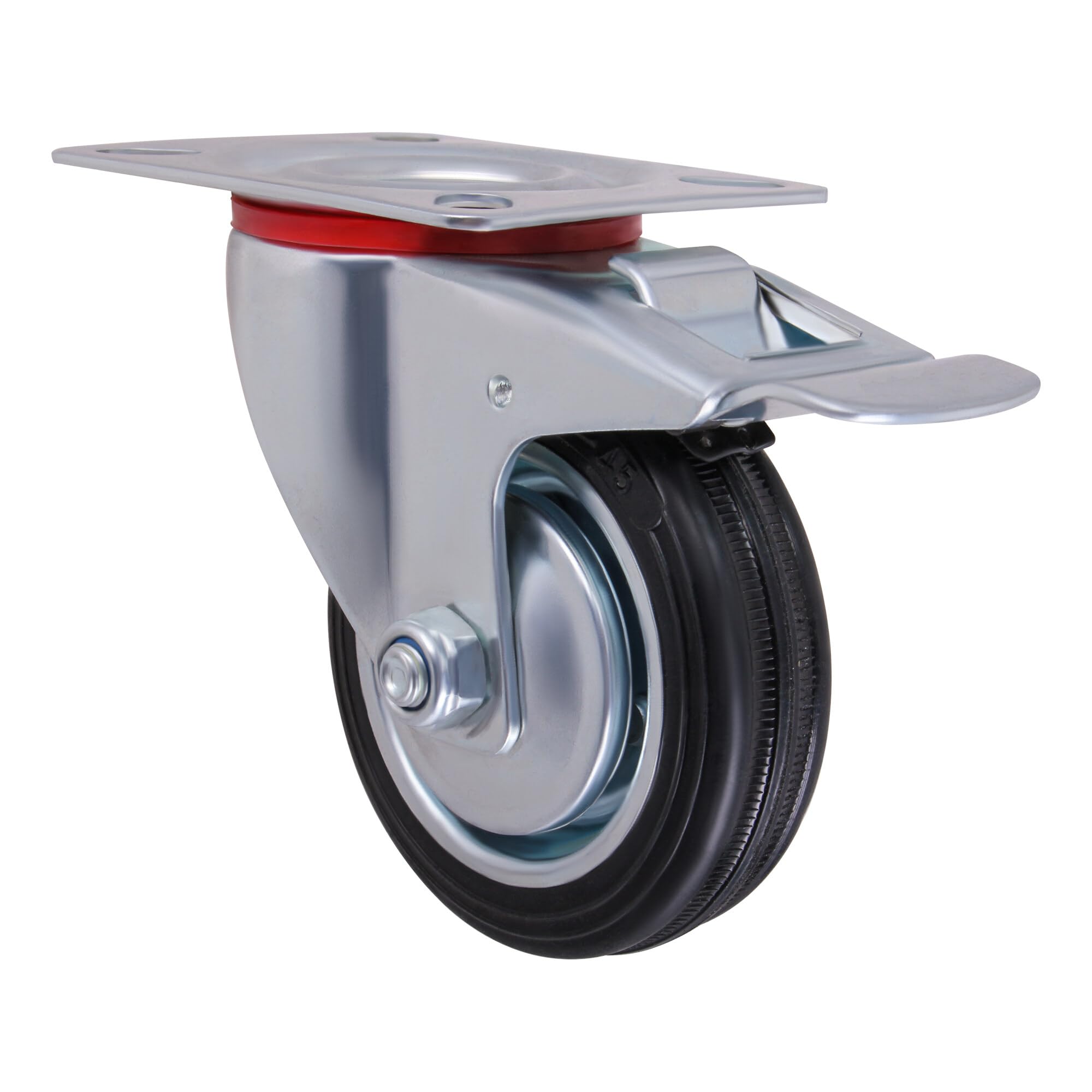 4er Lenkrollen Möbelrollen Schwerlastrollen Transportrollen 360 ° drehbar robust