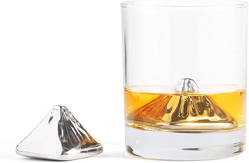 Miniatura 2 de Outset Juego de piedra de whisky de acero inoxidable, 2 enfriadores de montaña