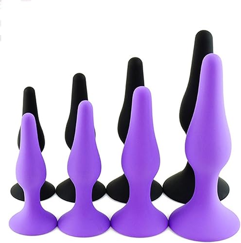 Enchufe anal de silicona SMLXL Tapón anal Estimulación del ano, Masaje de próstata, Juguetes sexuales para mujeres y hombres, dilatador anal gay
