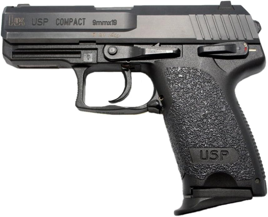 GripOn Textured Rubber Grip Wrap for HK USP Compact 9/40