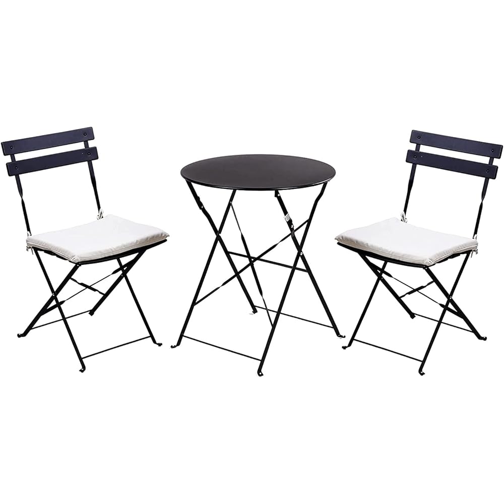 27/mo Finance Grand Patio Premium Steel Patio Bistro Set with