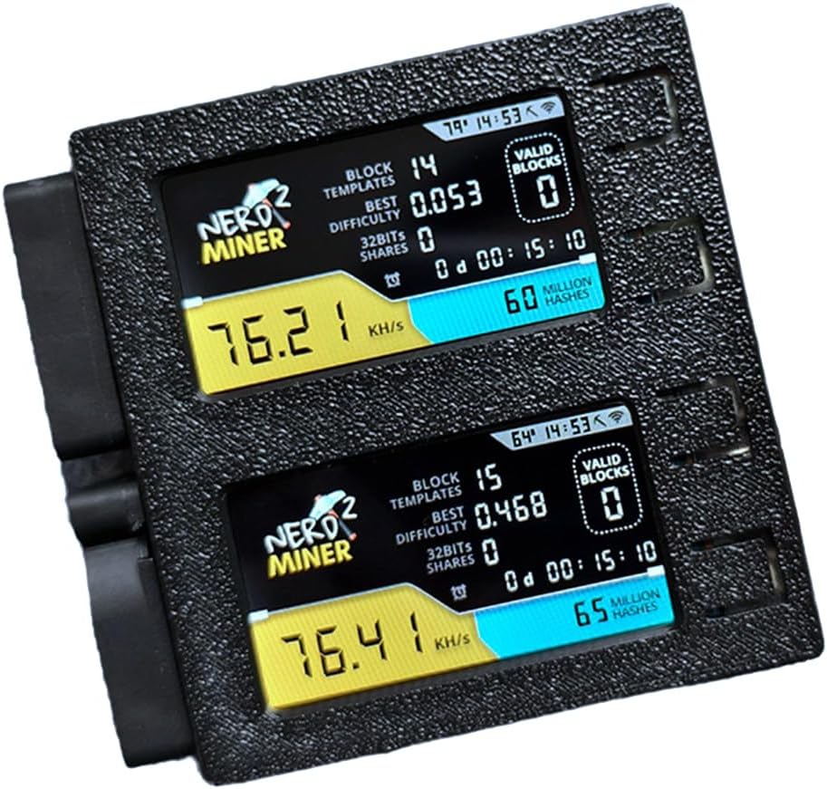 NerdMiner V2 DUO 156K/S デュアル スクリーン BTC ソロ ロッタリー マイナー ビットコインオタクマイナー 小規模の  ソロマイナー、ビットコインマイニングで大当たり | Cointelegraph | コインテレグラフ ジャパン V2 DUO 156K/S  デュアルスクリーン BTC ソロ宝くじ ...