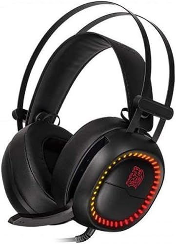 Thermaltake Tt eSports Shock Pro RGB Auriculares estéreo analógicos para juegos para PCPS4XboxNintendo SwitchiPhoneiPadiPodAndroid dispositivos