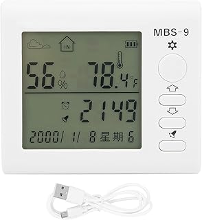 Room Thermometer and Humidity,Digital Hygrometer Indoor Thermometer,Thermometer Hygrometer Dual‑Use High Accuracy Digital Temperature Humidity Meter Tester