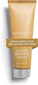 Color Reviving Gloss, Miele - Honey, Semi-Permanent Hair Dye, Enhances Hair Color & Corrects Tone, Adds Brilliant Shine, Keratin & Argan Oil, 4 Fl Oz (118 mL)