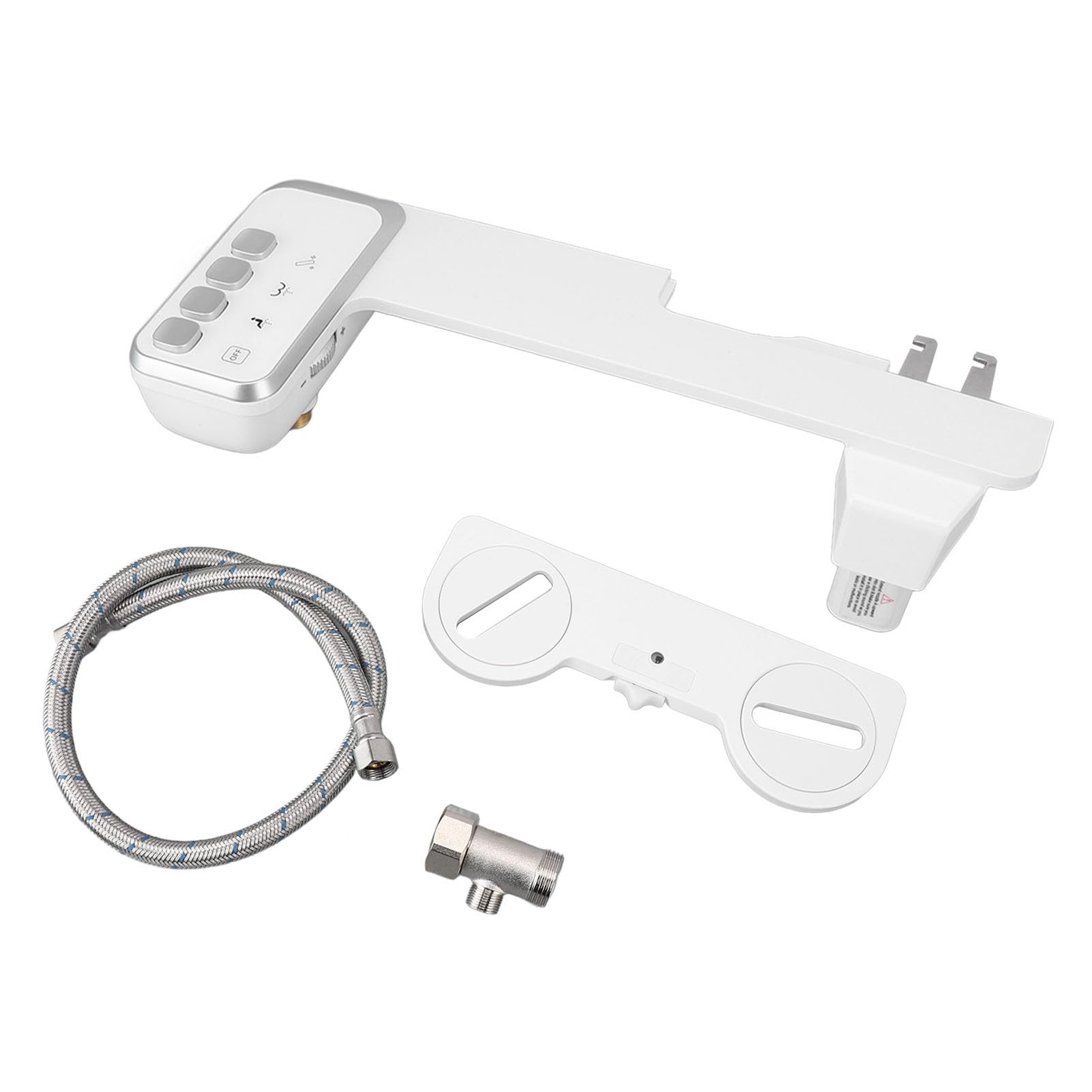 Boquilla doble de presión ajustable en accesorio para bidé de WC