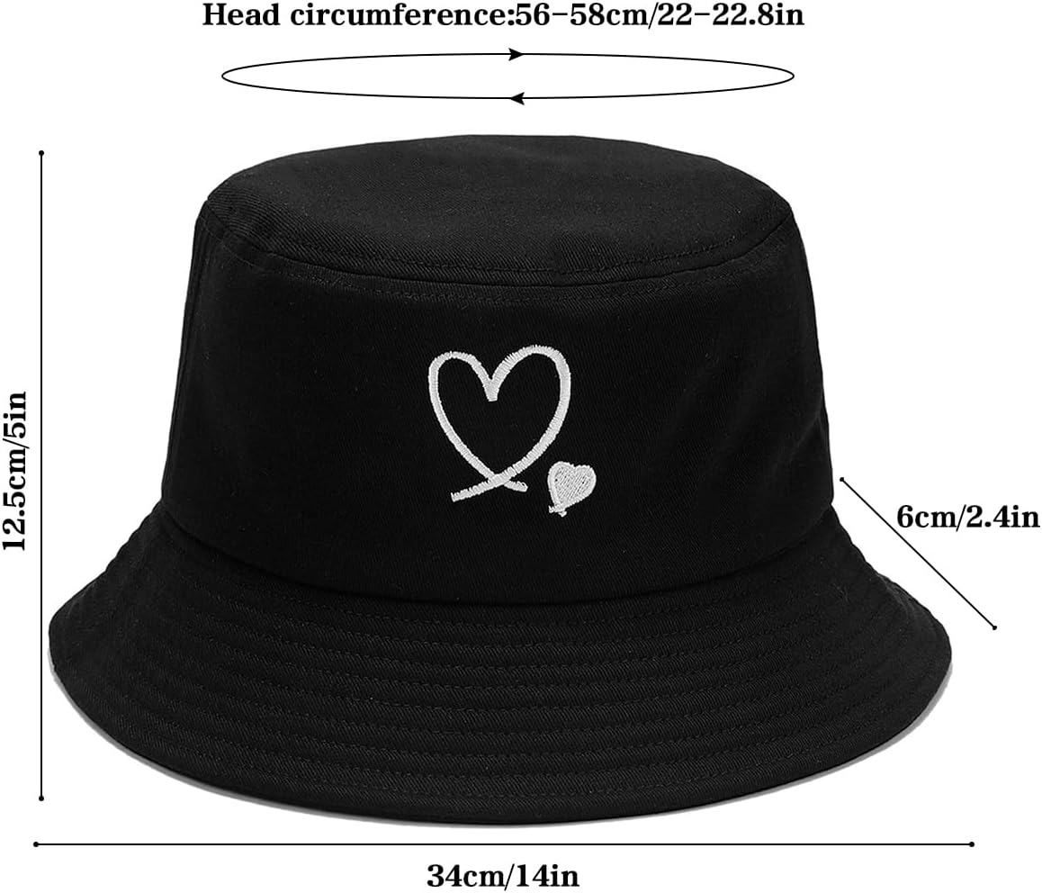 Malaxlx Bucket Hat Beach Sun Hat Fishing Hat for Women Men, Summer Outdoor Travel Packable Fisherman Hat - Image 7