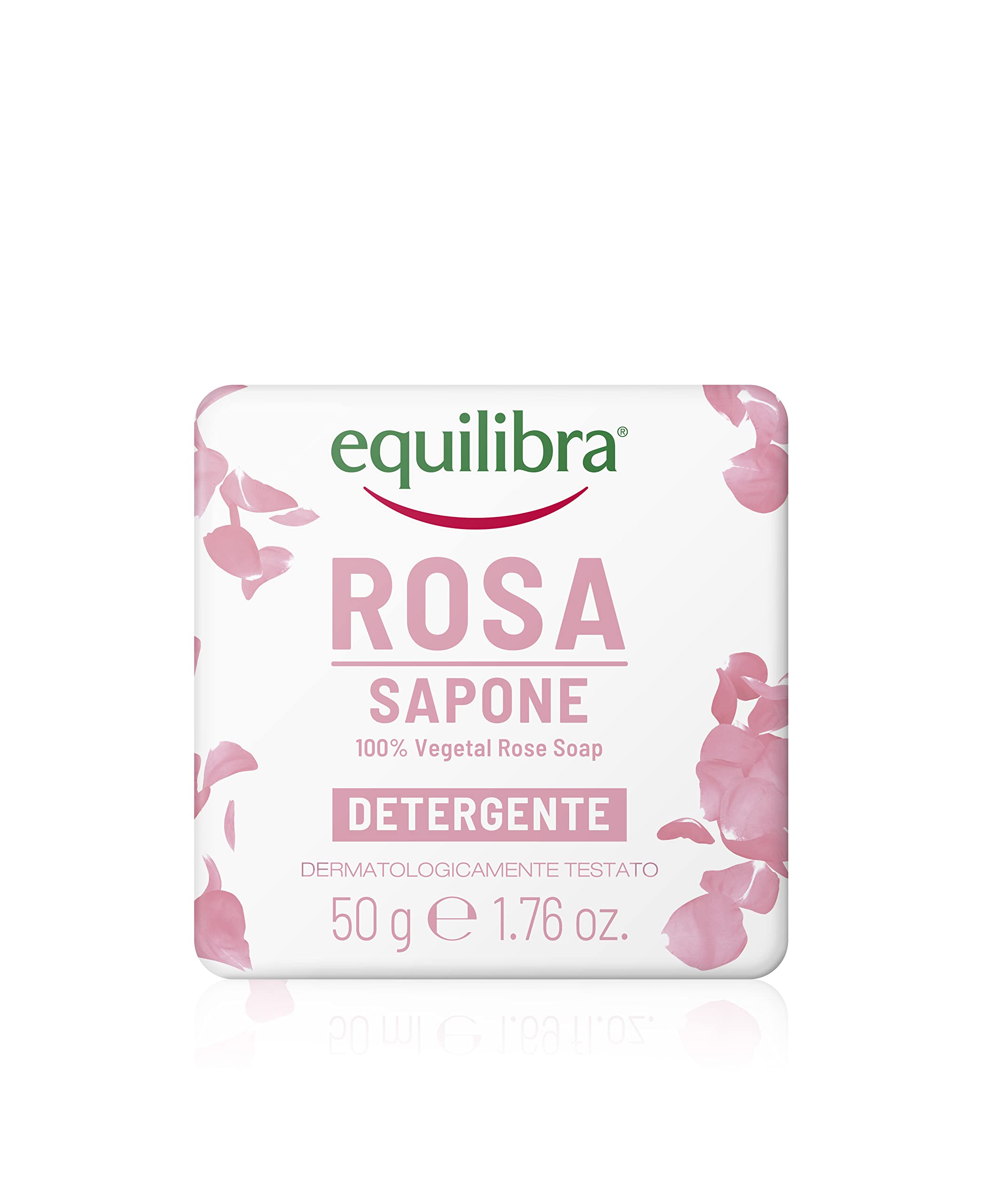 equilibra Viso, Kit Viso Rosa Ialuronica Idratante, Rosa Acqua Pura Rinfrescante, Rosa Sapone 100% Vegetale detergente, Rosa Ialuronica Crema Viso Idratante, Confezione Regalo