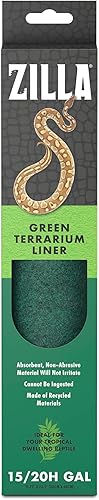 Miniatura 10 de Zilla Reptile Terrarium Floor Liners Green 20L2937 Gallon