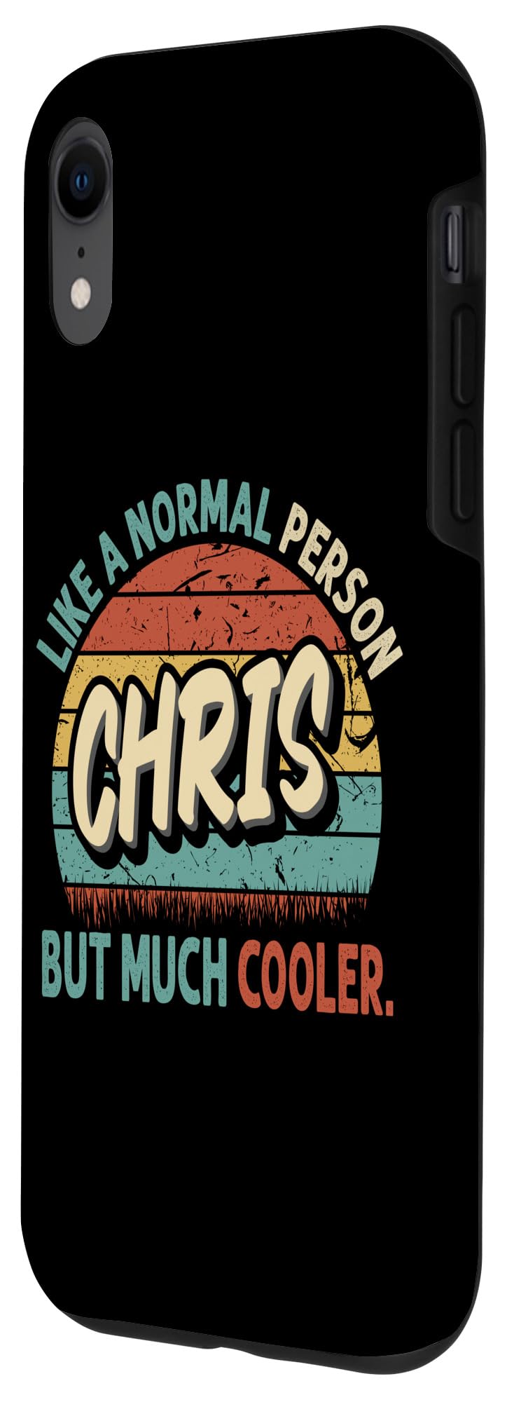 iPhone XR CHRIS Like A Normal Person But Much Cooler Vintage Case - Image 2