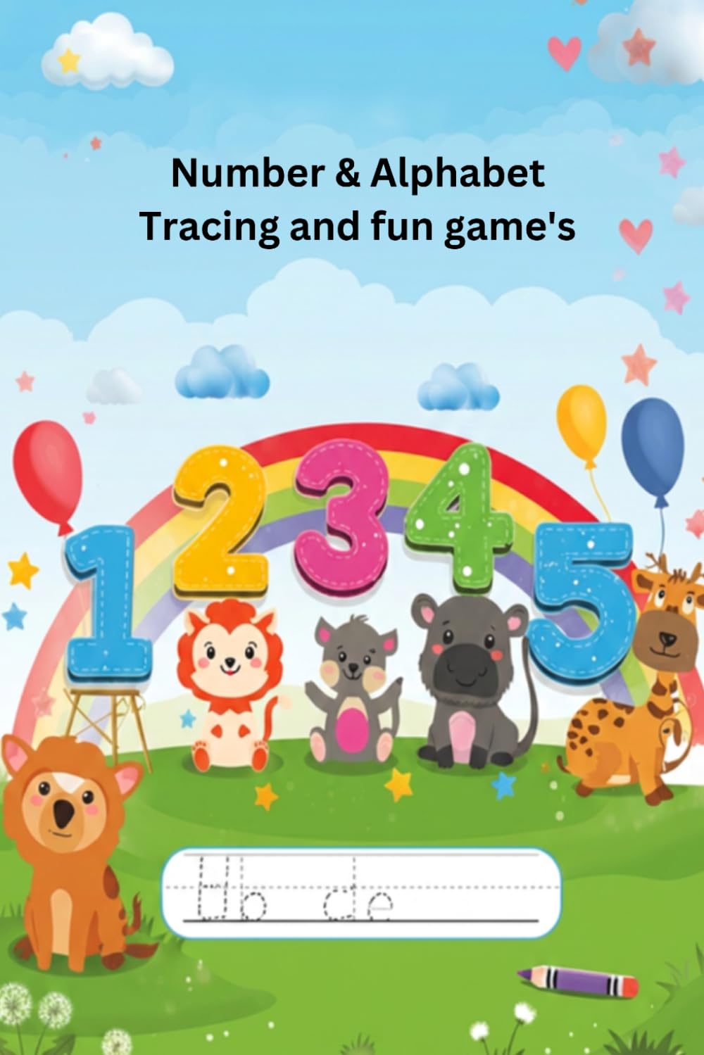 Number & Alphabet: Tracing and fun game's