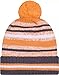New Era Tennessee Volunteers Onfield Sport Orange Striped Cuffed College Knit Beanie Hat Pom - NCAA Cheer Cuff Knit Cap