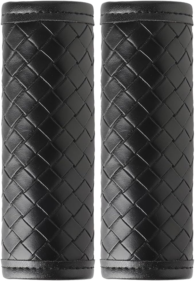 KEVANCHO Leather Luggage Handle Wraps for Suitcase, 4 Pack Luggage