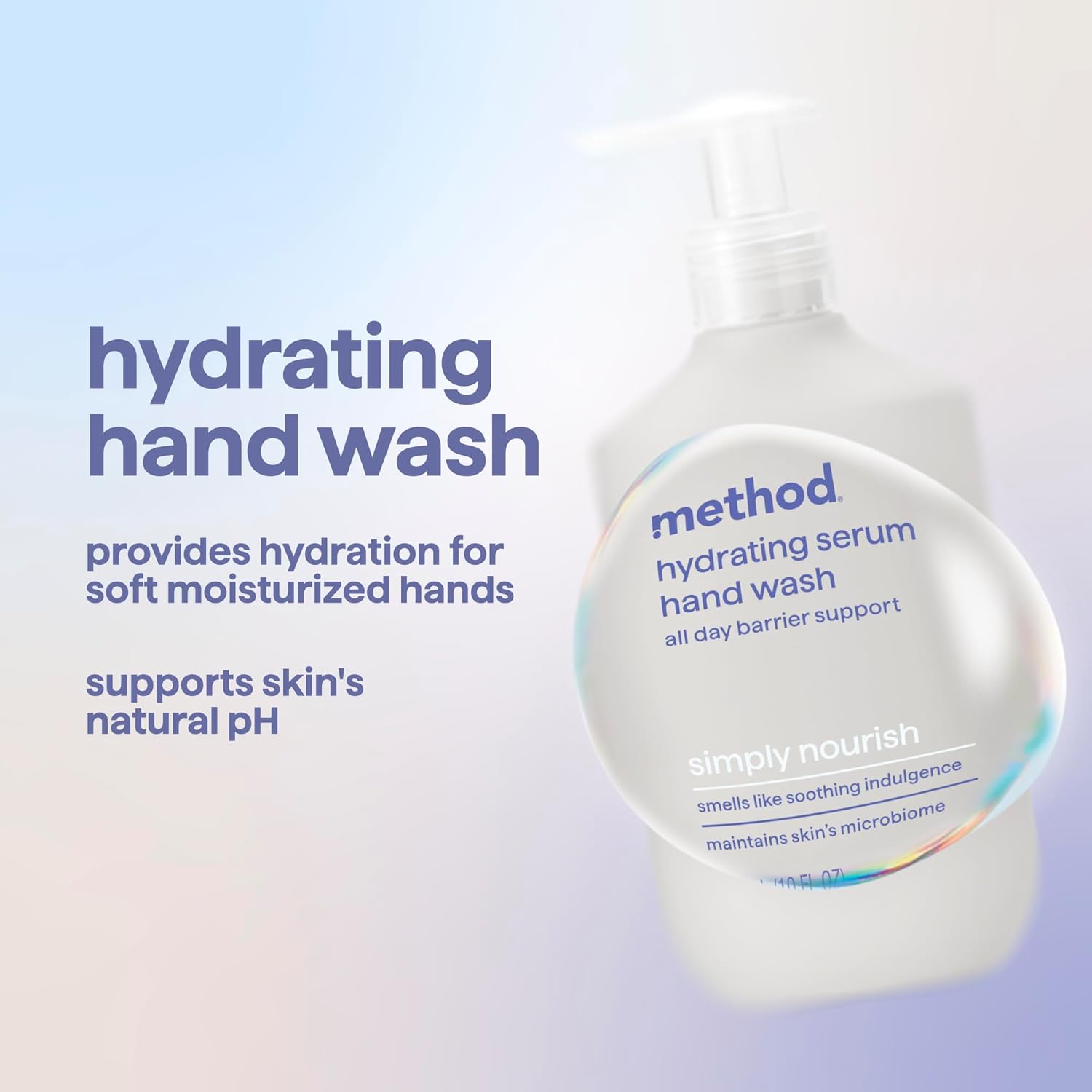 Method Hand Wash, Hydrating Serum, Simply Nourish, 10 oz - Image 3