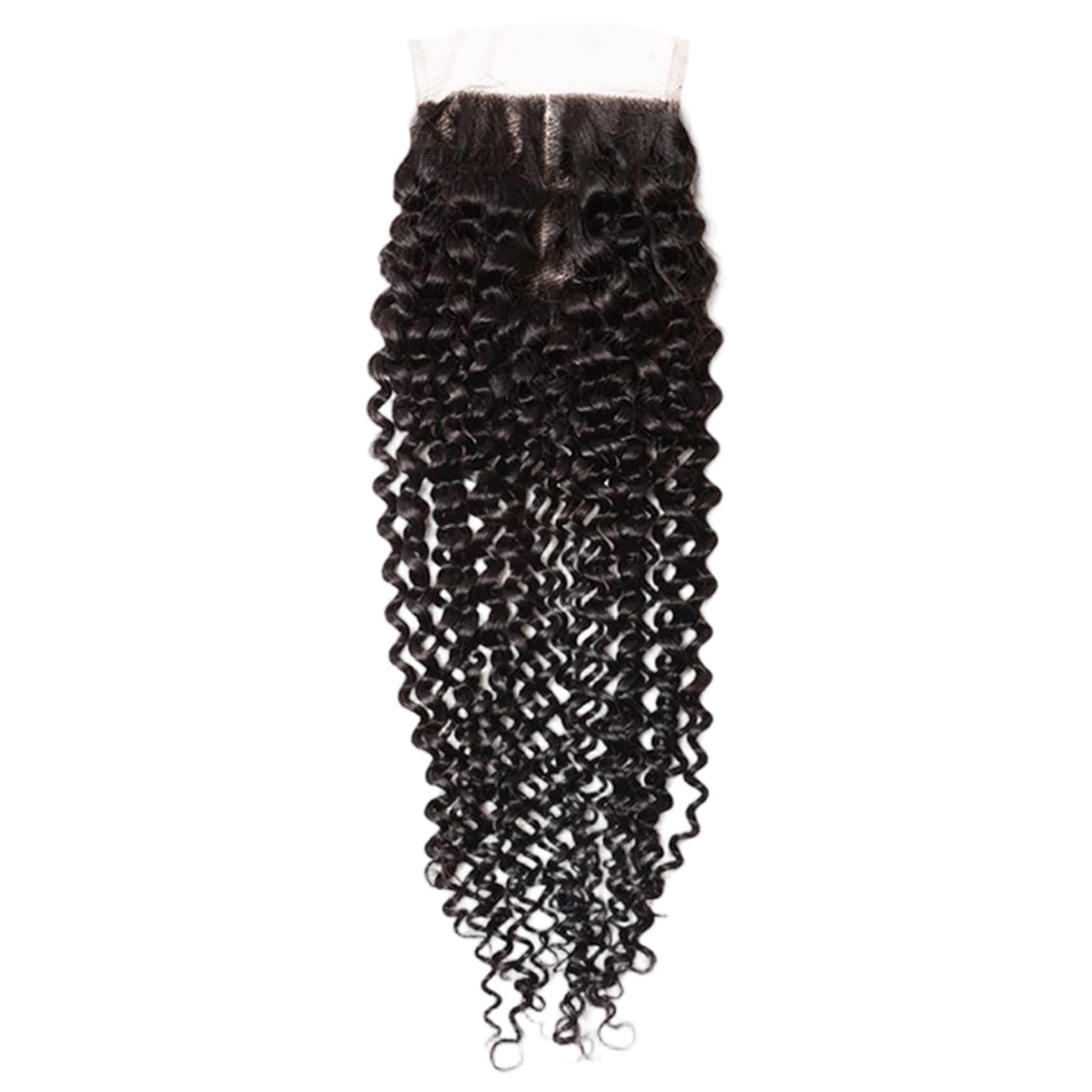 Water Wave Bundles 4x4 Closure 16 Inch Wet and Wavy Human Hair Bundles Soft & Pre Plucked for Black Women Dark Brown