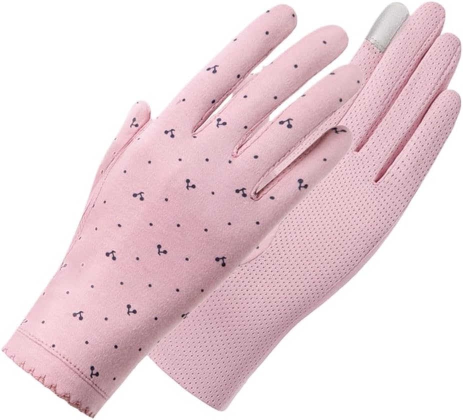 Ladies Breathable Touchscreen Gloves Electric Car Sunscreen Gloves