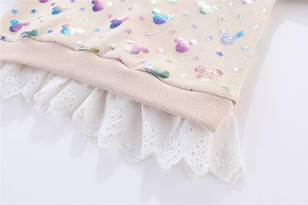 Mud Kingdom Boutique Little Girls Sweatshirts Crewneck Cotton Sunflower - Image 7