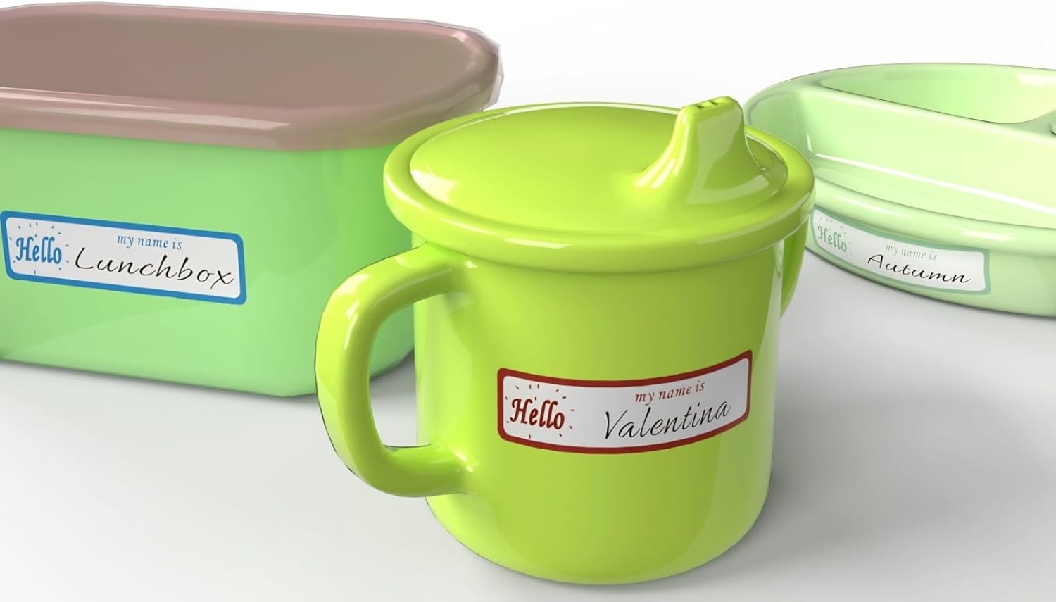 320PCS Waterproof Labels,Washable Waterproof Stickers for Office and Stationery, Reusable Sticky Bottle Tags with Marker – Self-Adhesive Labels for Water Bottles, Boxes - Image 6